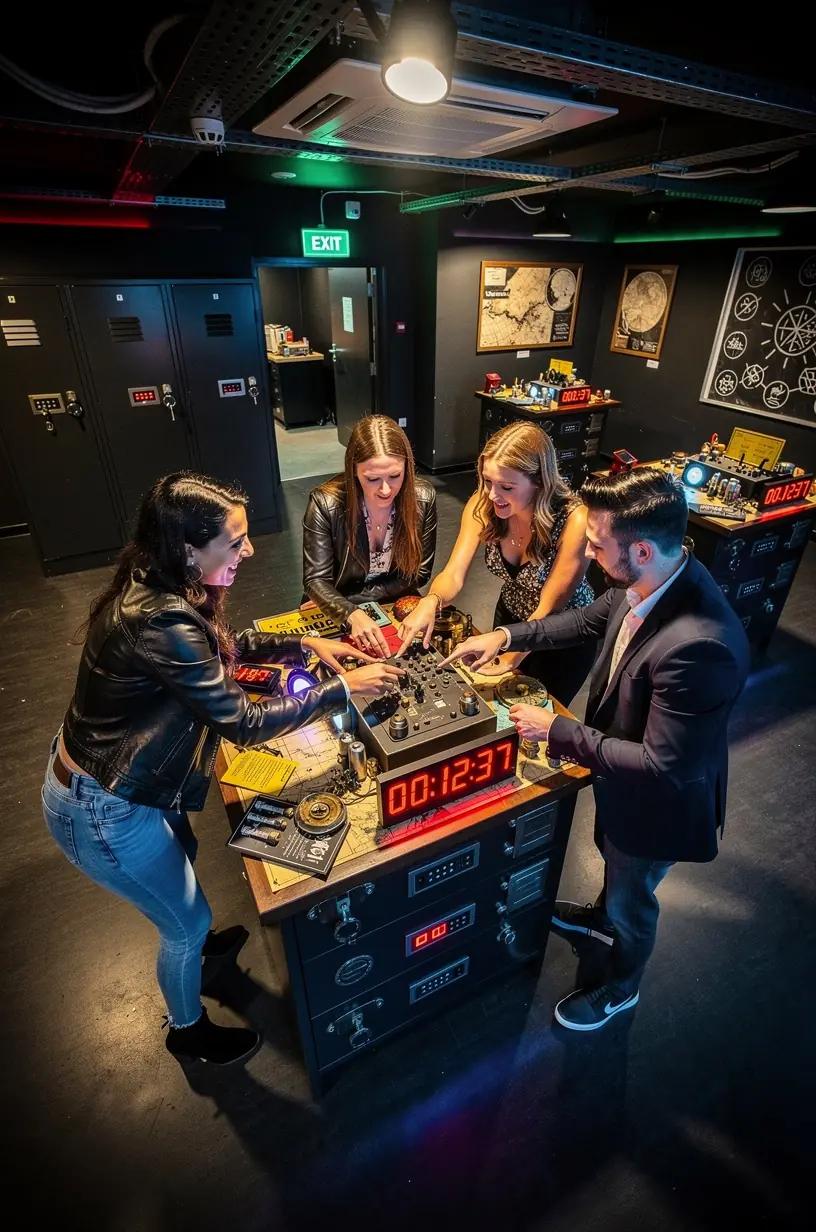 Escape room trends in hybrid entertainment venues